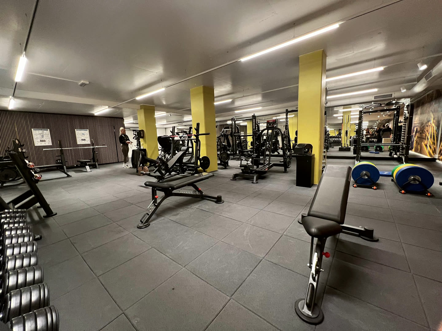 Kondisjonsavdelingen hos ENERGY Fitness Borgheim